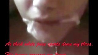 自信的丈夫對他的小妻子的妻子很難